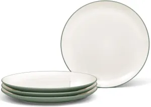 Noritake Colorwave Green Set of 4 Coupe Salad Plates, 8-1/4"