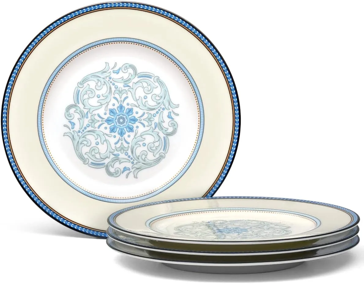 Noritake Menorca Palace Set of 4 Salad Plates, 8-1/2"