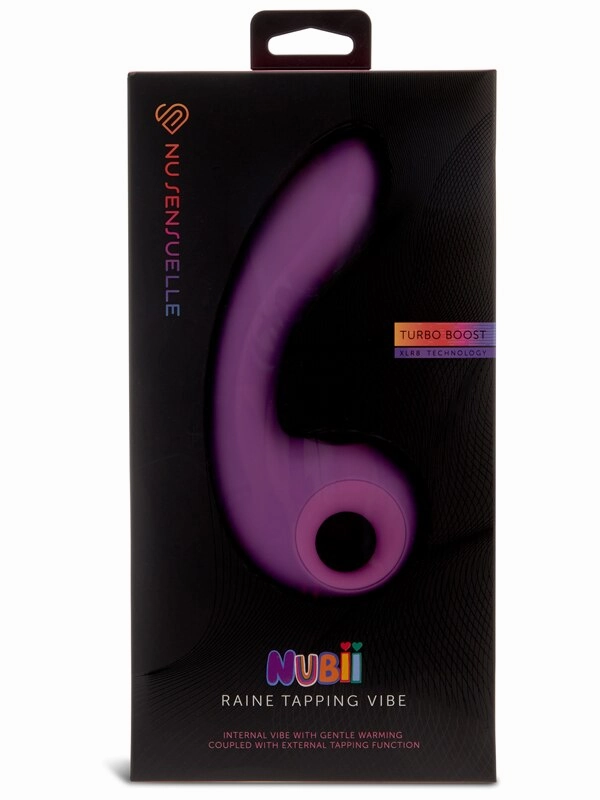 Nu Sensuelle Raine Nubii G-Spot Vibe with Tapper Purple
