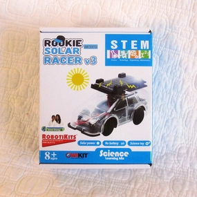 OWI Robotics Rookie Solar Racer Kit, No Batteries, Ages 8 