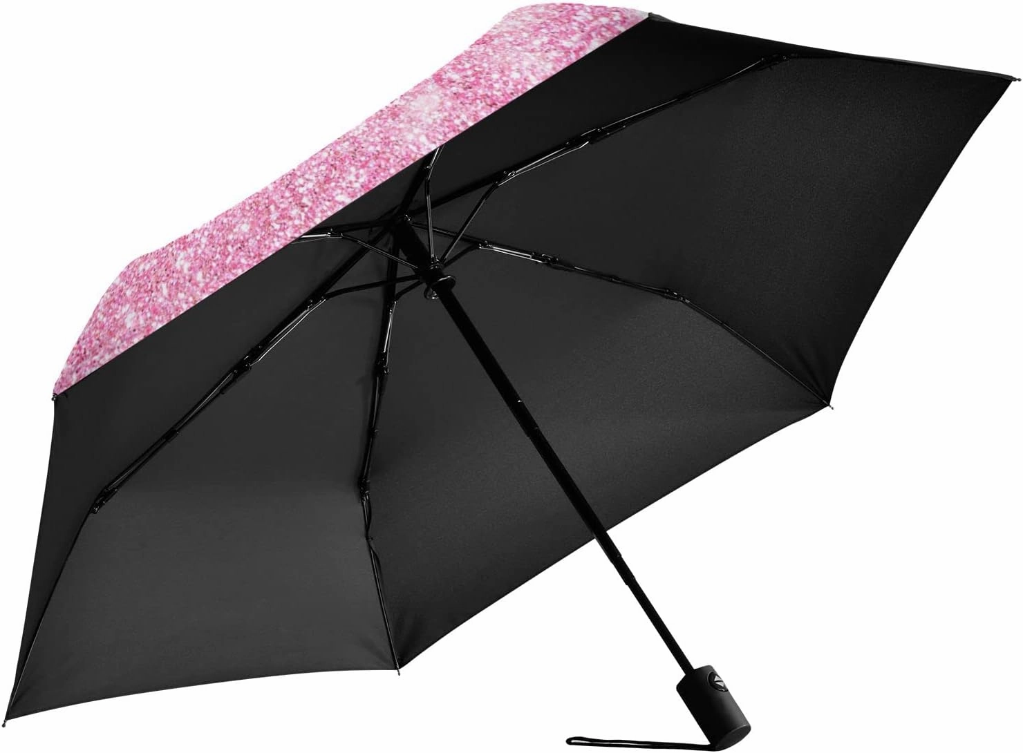 Oyihfvs Automatic Windproof Waterproof Umbrella, Folding Umbrella Reinforced Portable Compact UV Protection Sun rain Auto Open/Close