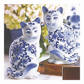 Pair of Blue Sonata Cats
