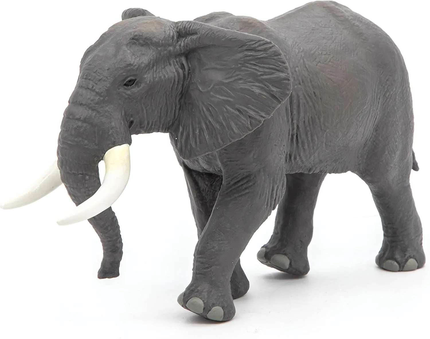 Papo - African Elephant - Wild Animal Figurine - 3 Years Old - Hand-Painted - Children's Gift idea - Realistic Educational Toy - Durable - 16.1cm x 8.9cm x 9.8cm - Wildlife Figurine