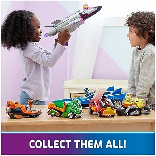 Paw Patrol: The Mighty Movie, Toy Car with Chase Mighty Pups Action Figure, Lights and Sounds, Kids Toys for Boys & Girls 3 