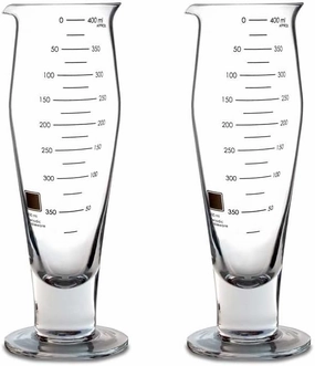 Periodic Tableware Beaker Pilsner Glasses - Set of 2