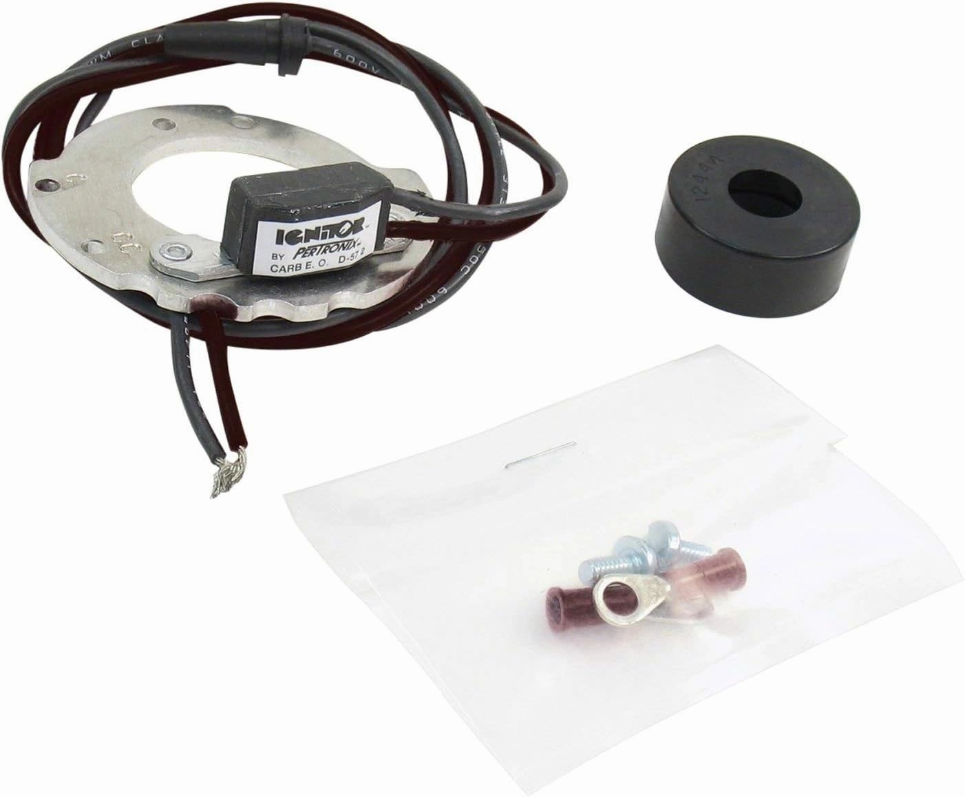 PerTronix 1244AP6 Ignitor Electronic Ignition Conversion Kit, Compatible with Ford 4 Cylinder 6 Volt Positive Ground