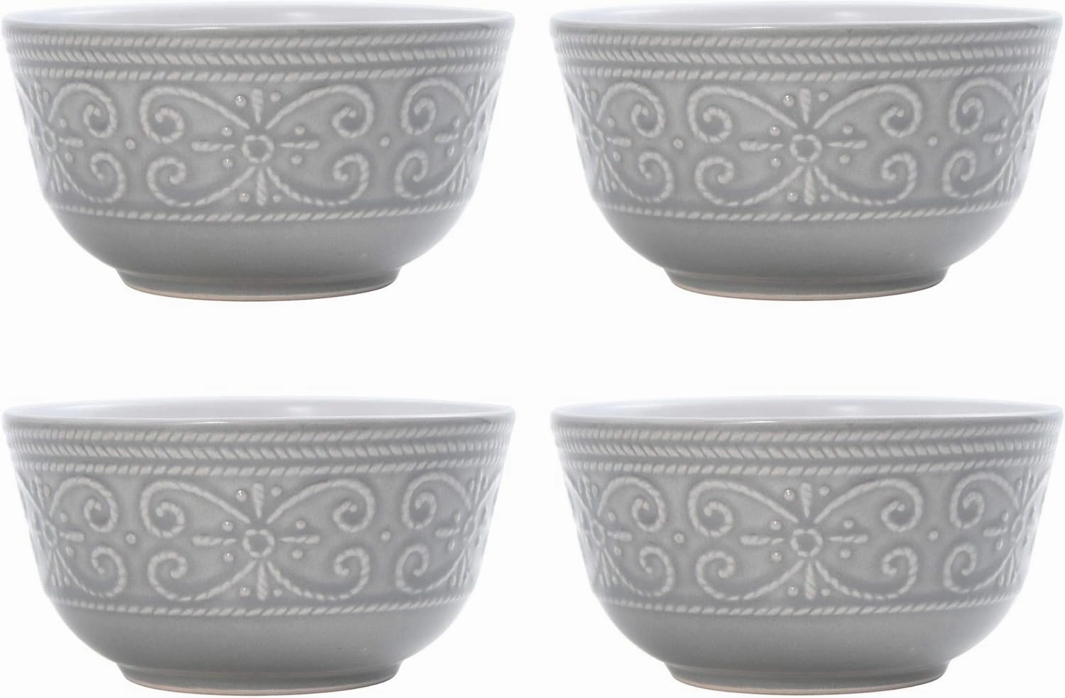 Pfaltzgraff Abby 16-Piece Dinnerware Set, Gray