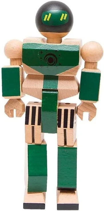 Playhard Hero Action Figures – Larch Wood Baby Toys for Imaginative Play –Sturdy & Durably Packaged Hero Toys for Kids