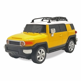 Playzu R/C 1:24 Scale Cruiser Vehicle, Yellow - Remote Control Car for Kids Ages 6 