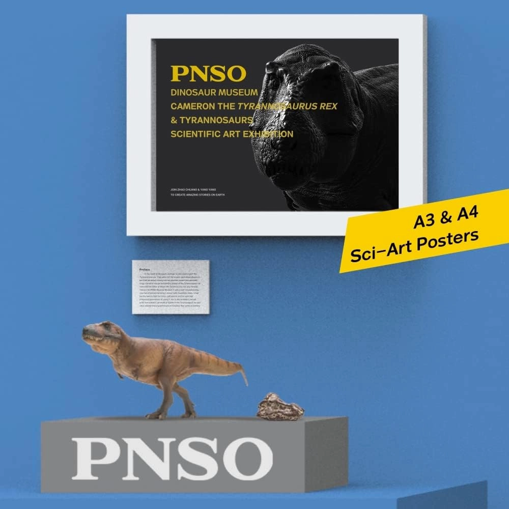 PNSO Dinosaur Museums Series (Cameron The Tyrannosaurus rex 1:35 Scietific Art Model)