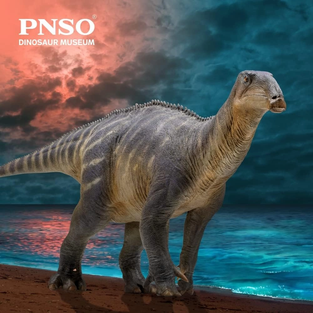 PNSO Dinosaur Museums Series (Harvey The Iguanodon 1:35 Scientific Art Model)
