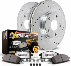Power Stop K7940-36 Front Z36 Truck & Tow Performance Brake Kit For Jeep Gladiator 2020-2023, Jeep Wrangler 2018-2022 [Model Specific]
