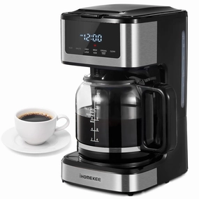 Programmable Drip Coffee Maker 12 Cup, Coffee Machine