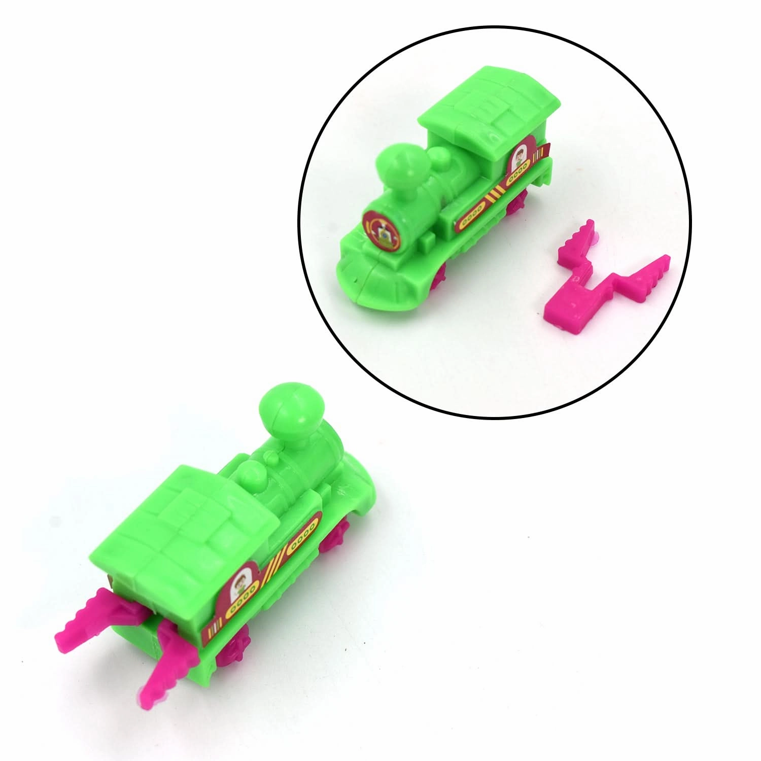 Pull-Along Friction Train Toy – Push & Go Baby Crawling Vehicle