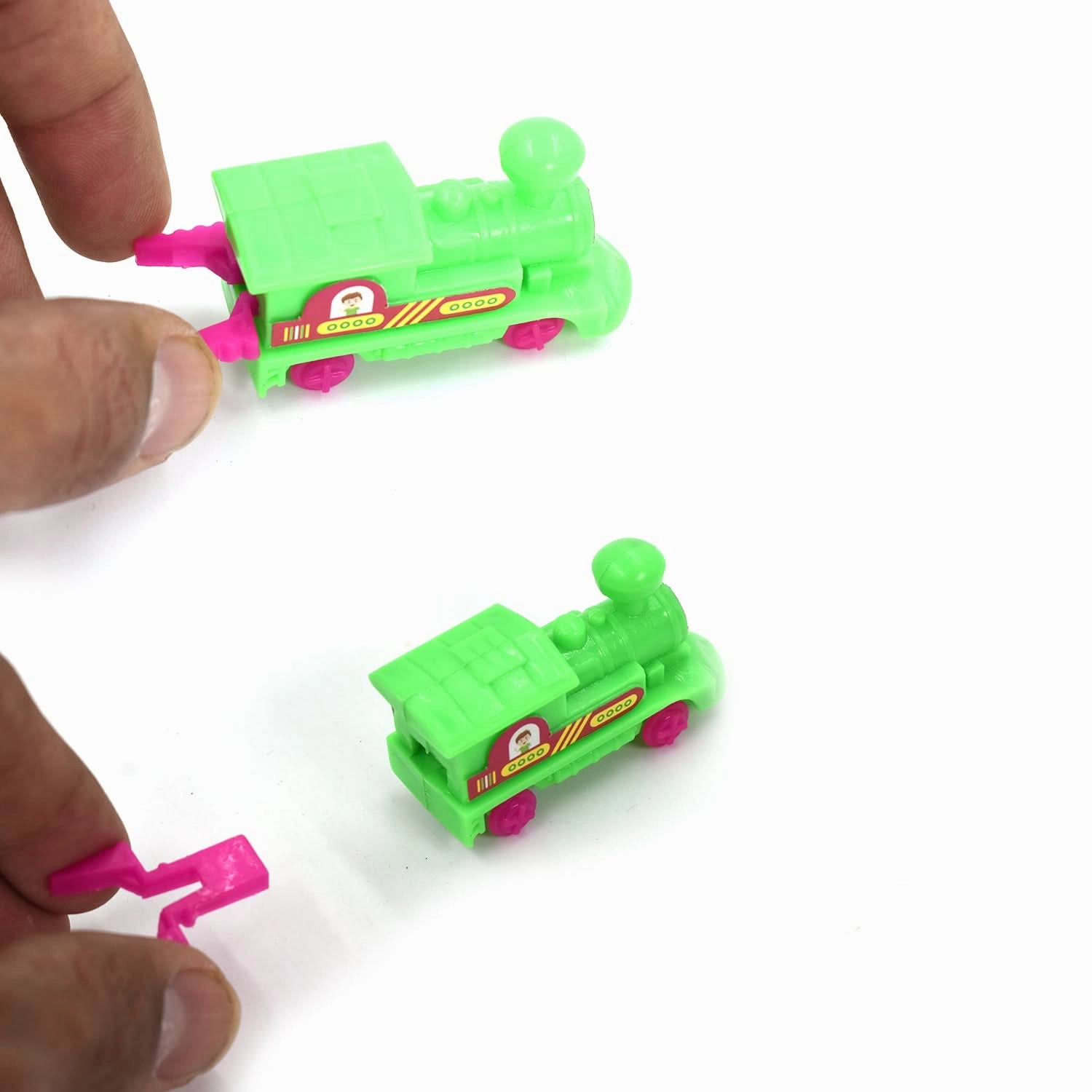 Pull-Along Friction Train Toy – Push & Go Baby Crawling Vehicle