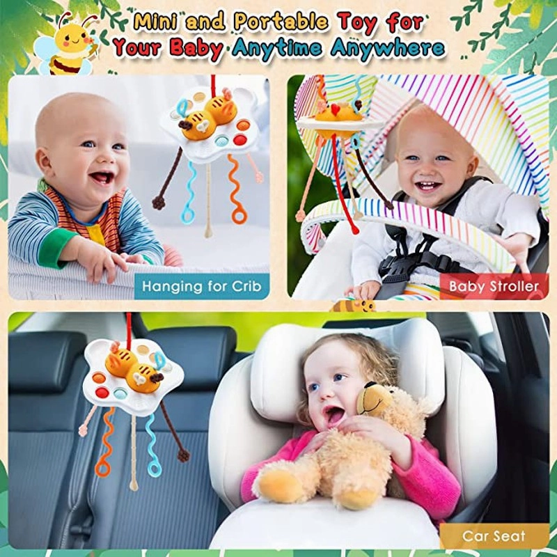 Pull String Teether Toy (6-12 Months)
