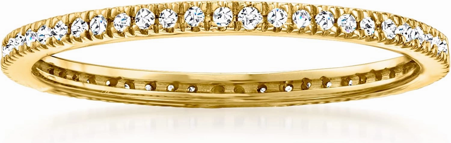 Pure Collection by Ross-Simons 0.15 ct. t.w. Diamond Eternity Band in 14kt Yellow Gold