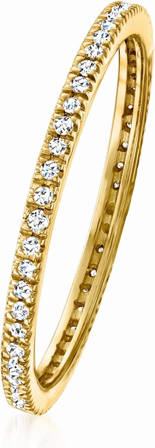 Pure Collection by Ross-Simons 0.15 ct. t.w. Diamond Eternity Band in 14kt Yellow Gold