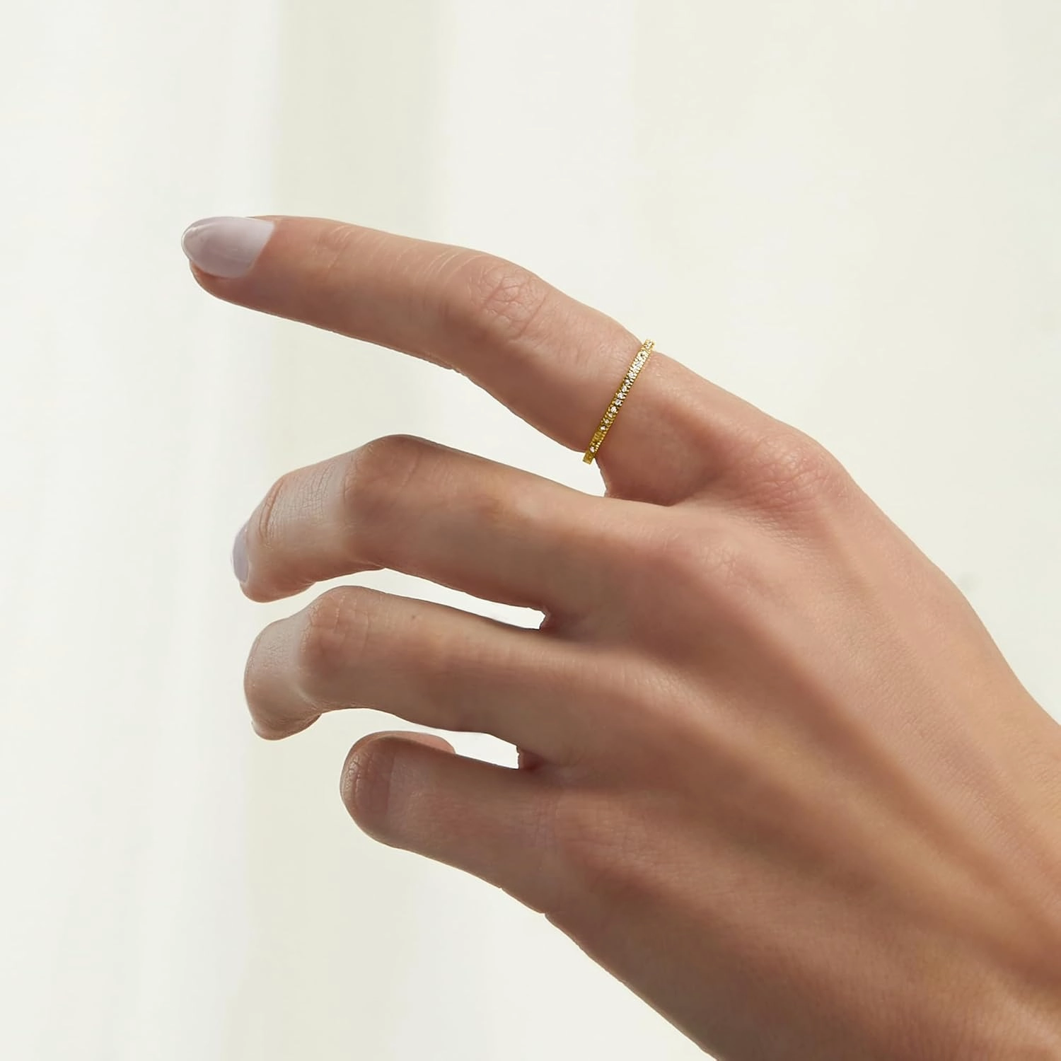 Pure Collection by Ross-Simons 0.15 ct. t.w. Diamond Eternity Band in 14kt Yellow Gold