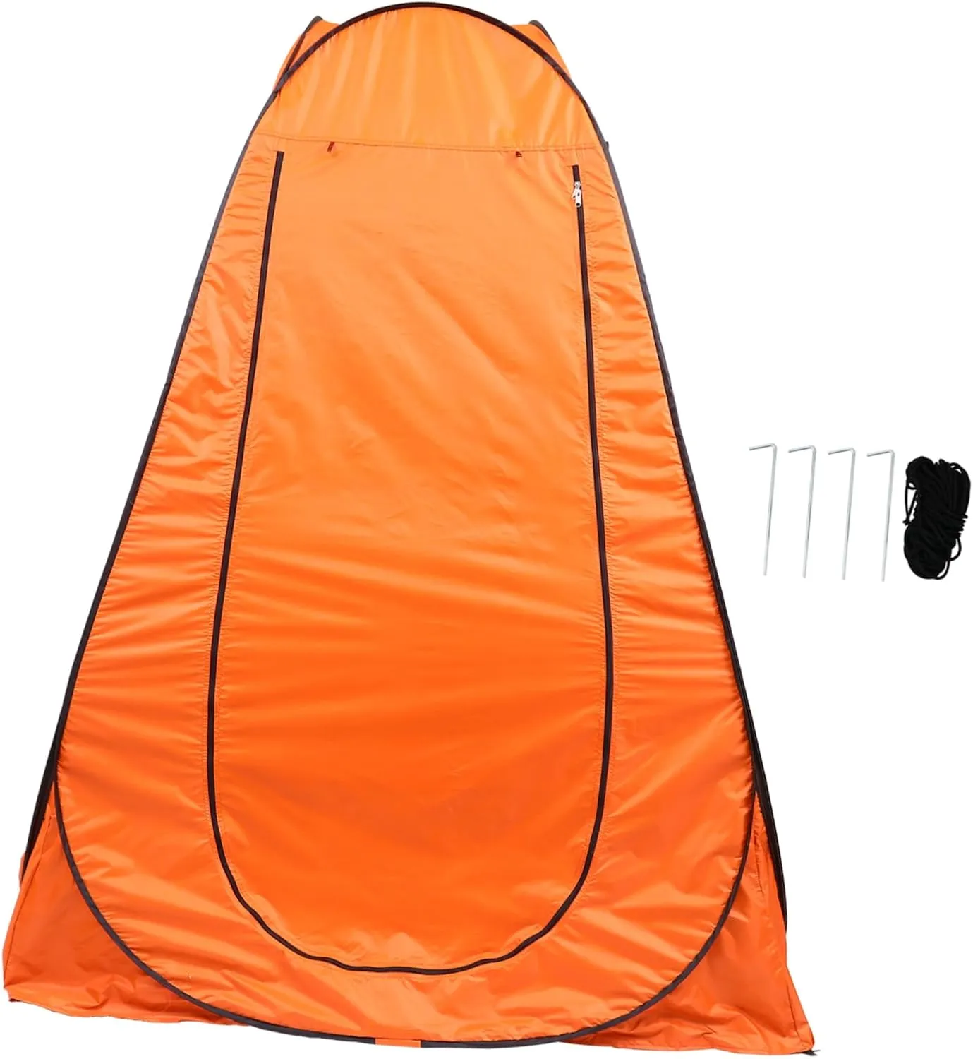 Quick-Open 2 Person Camping Tent Waterproof Shower Toilet Tent for Outdoor Activities