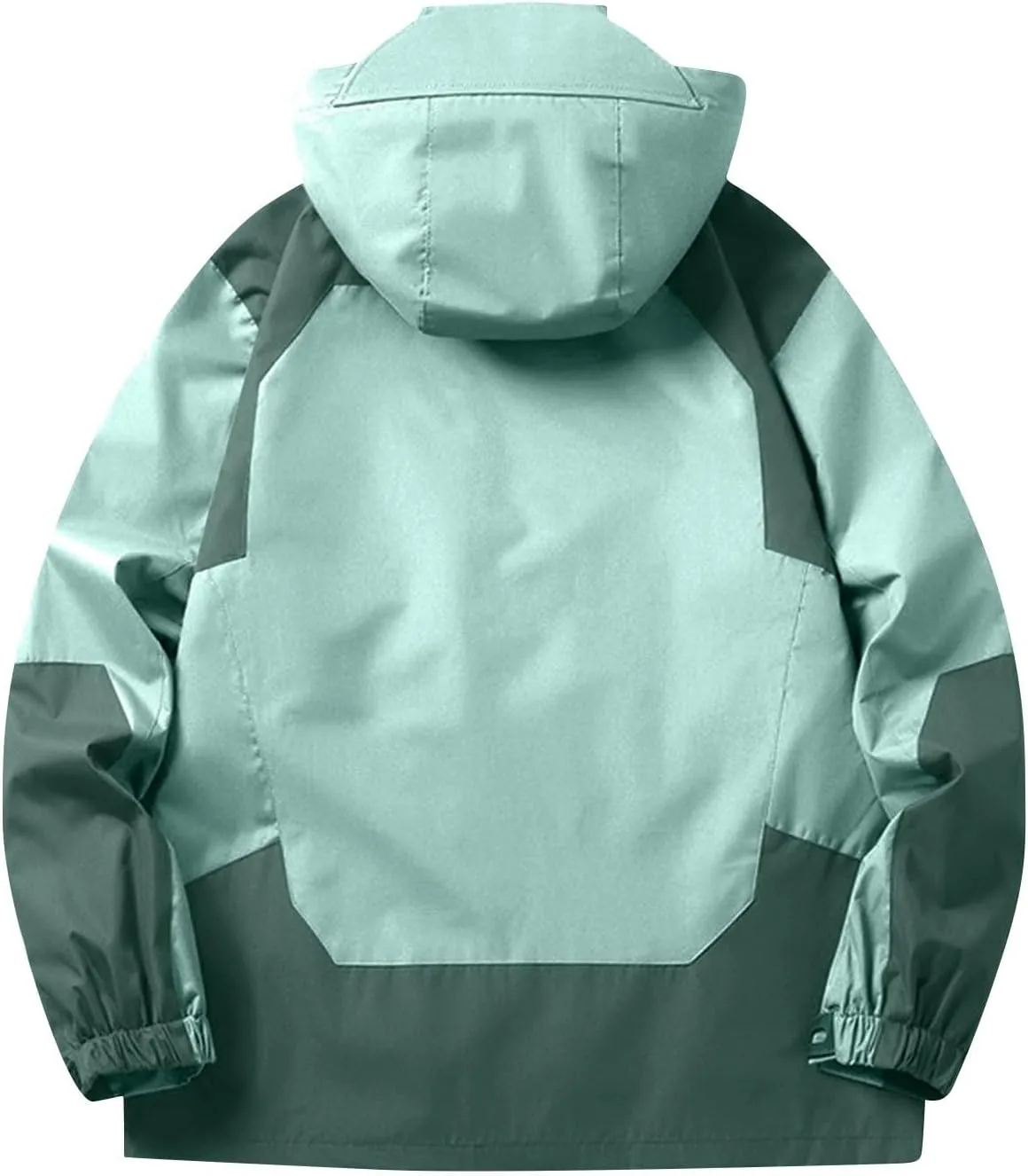 Rain Jacket Men Light Waterproof Raincoats Poncho Sun Protective Outdoor Jacket with Hooded