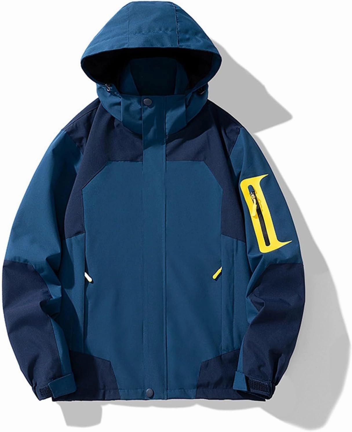 Rain Jacket Men Light Waterproof Raincoats Poncho Sun Protective Outdoor Jacket with Hooded