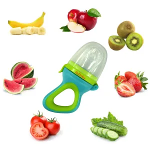 RaZ Fruit Feeder & Teether - Green & Blue