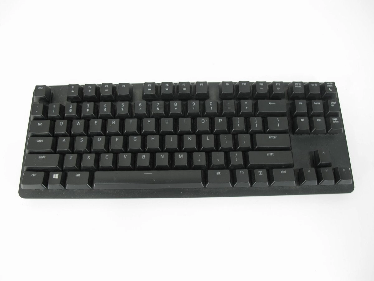 Razer BlackWidow Lite Mechanical TKL Keyboard, Orange Switches (Silent Tactile)