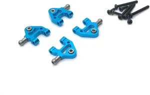 RC Car Accessories for WLtoys 284131 K969 K979 K989 K999 P929 P939 1/28 Metal Lower Arm Remote Control Crawler Car Upgrade Parts Accessories(Blue)