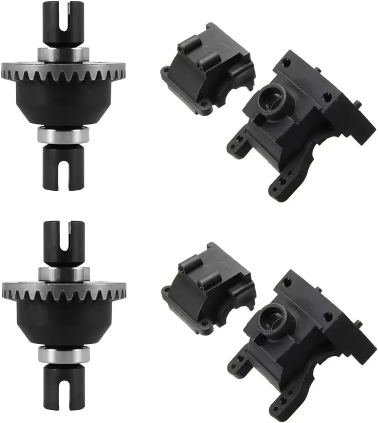 RC Car DIY Parts for JLB for Racing for Cheetah 11101 21101 J3 EA1049 EA1057 1/10 2Set Gear Box Gearbox and Differential RC Car Spare Parts