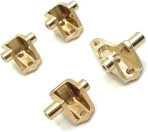 RC Car DIY Parts for WLtoys 104006 104010 104020 104026 1/10 Brass Front and Rear Axle Tie Rod Fixed Remote Control Crawler Vehicle Upgrade Parts Accessories