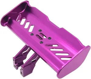 RC Car Upgrade Part for Wltoys 144001 144010 124007 124017 124019 124007 124008 124010 Remote Control Car Metal Upgrade Tail Parts(Purple)