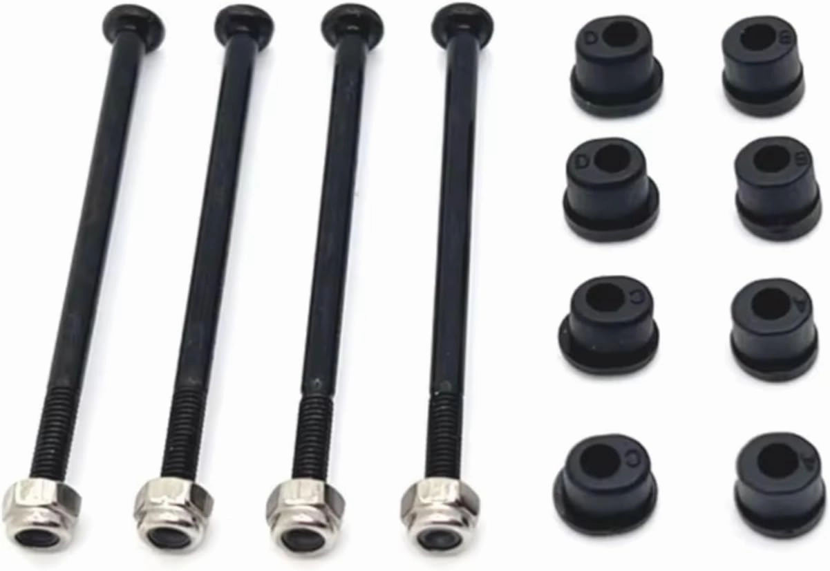 RC Car DIY Parts for WLtoys 124007 08 16 17 18 19 1/14 Full for Range of Metal Upgrade Front and Rear for Swing Screw Bushing Remote Control Car Upgrade Parts Accessories