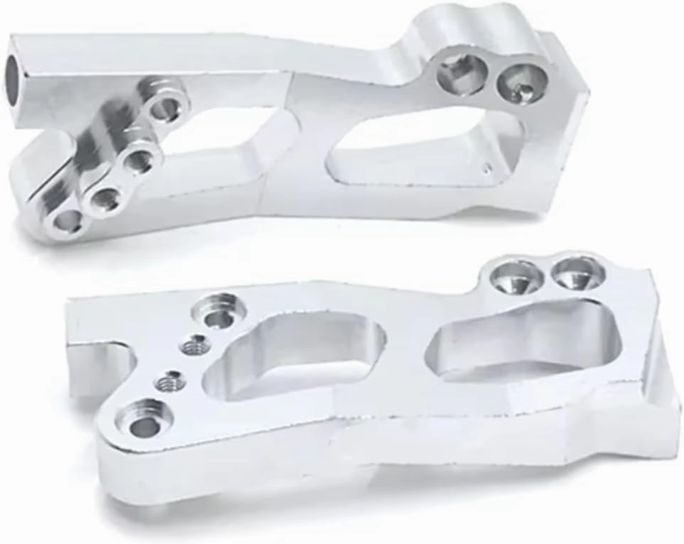 RC Car DIY Parts for WLtoys 12427 12428 12423 FY01 FY02 FY03 Metal Rear Shock Absorber Bracket Remote Control Crawler Car Upgrade Parts Accessories(Silver)