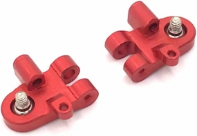 RC Car Upgrade Part for 1/28 for Mini-Q8 for Mini-Q9 Metal Modified Lower Arm Remote Control Crawler Car Upgrade Parts Accessories(Red)