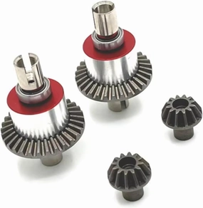 RC Car Upgrade Part for WLtoys 144010 144001 144002 124016 124017 124018 124019 124007 124008 Metal Differential Remote Control Car Upgrade Parts Accessories