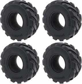 RC Car Upgrade Parts for TRX-4M 1/18 for Axial for SCX24 1/24 Soft Mud for Terrain Rubber Wheel Tires 1.0inch 54/62mm RC Crawler Car Upgrade Parts Accessories(54mm)