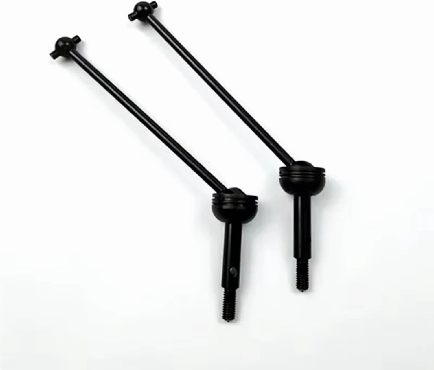 RC Drive Shaft Compatible with Wltoys 144001 1/14 RC Drift for Racing Car Parts Accessories 4Pcs Front Rear CVD for Universal Drive Shaft Dog Bone(Black)