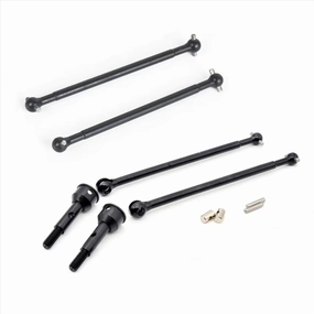 RC Drive Shaft Compatible with ZD for Racing DBX-10 1/10 RC Car Upgrade Parts Replacement Accessories Metal Front Rear Drive Shaft CVD Dog Bone