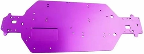 RC Spare Part for HSP 04001 03601 for Monster Truck for Buggy 94107 94170 94118 94111 Aluminum Alloy Metal for Chassis 1/10 Replacement Rc Upgrade Car Parts(Purple)