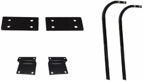 RedDot Rear Strut Set and Mounting Kit for RedDot Golf Cart Tops | Compatible with Golf Carts Equipped with GTW Rear Seats & MadJax Genesis 150 Rear Seats - EZGO TXT