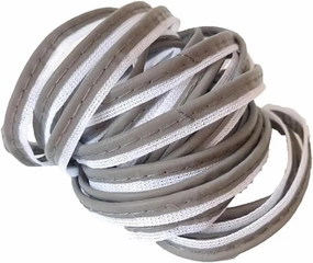 Reflective Ribbon,Reflective Webbing, 10MMx5Meter Reflective Stripe Ribbon Webbing Weaving Piping Tapes Fabric Safety Clothing Sewing Accessories