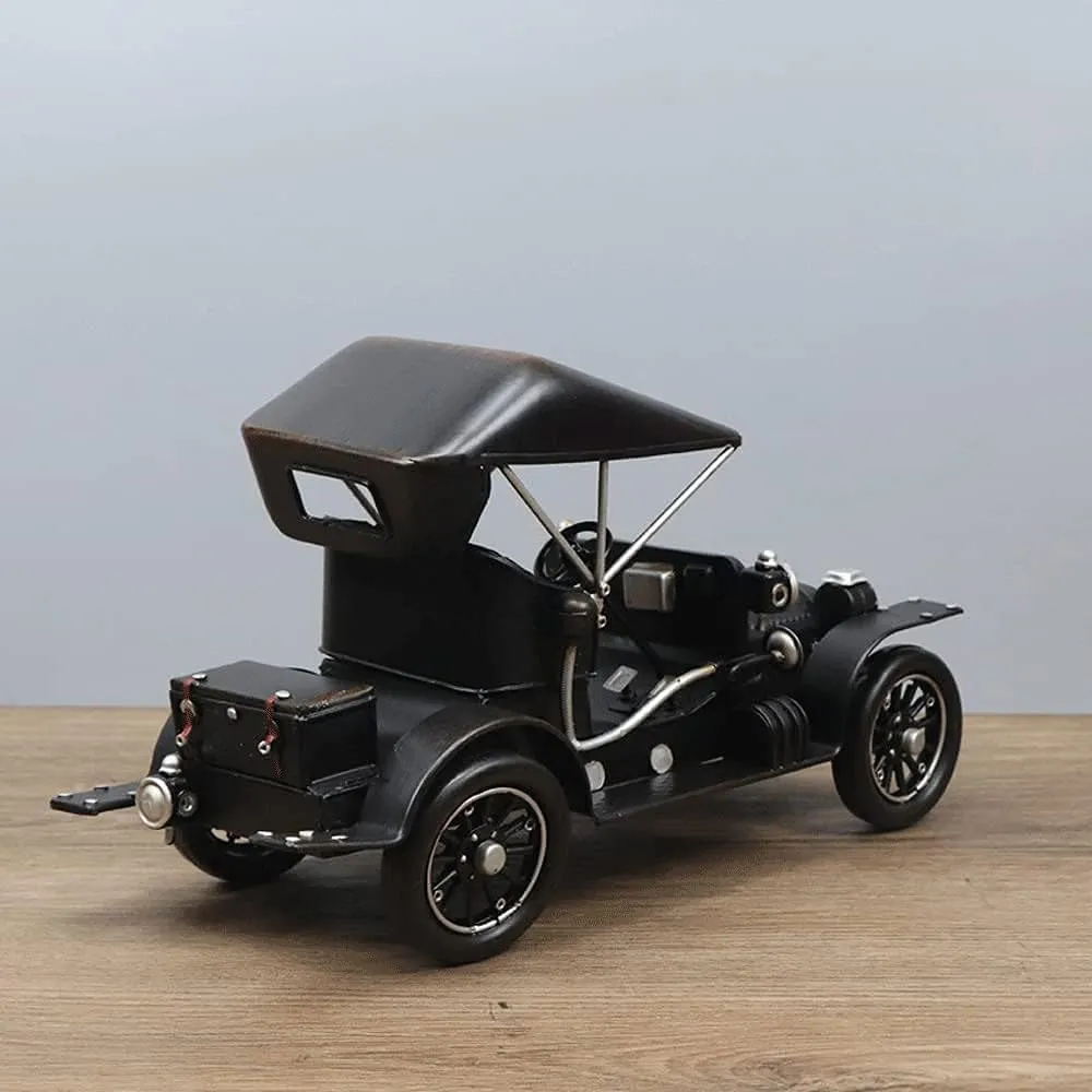 Retro Nostalgic Classic Car Model All Handmade Car Decoration Static Metal Toys Desktop Decoration Handicraft Collection Gifts for Boys and Adults