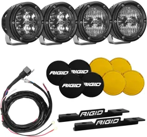 Rigid Industries 46722 A Pillar Light - Kit Fits Ford Bronco