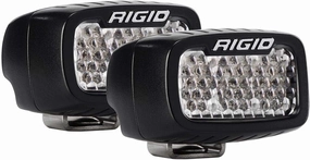 RIGID 980003 SR-M Series PRO FLOOD DIFFUSED Backup Kit SURFACE Mount, PAIR (set of 2) LED lights, 980003