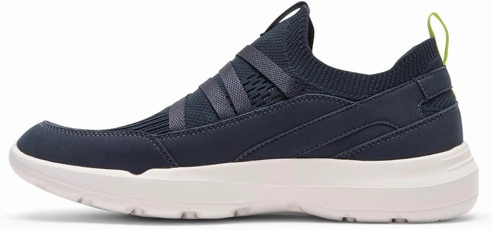 Rockport Men's Truflex M Evolution Mudguard Pull Up Walking Shoe, Navy, 8.5 Wide