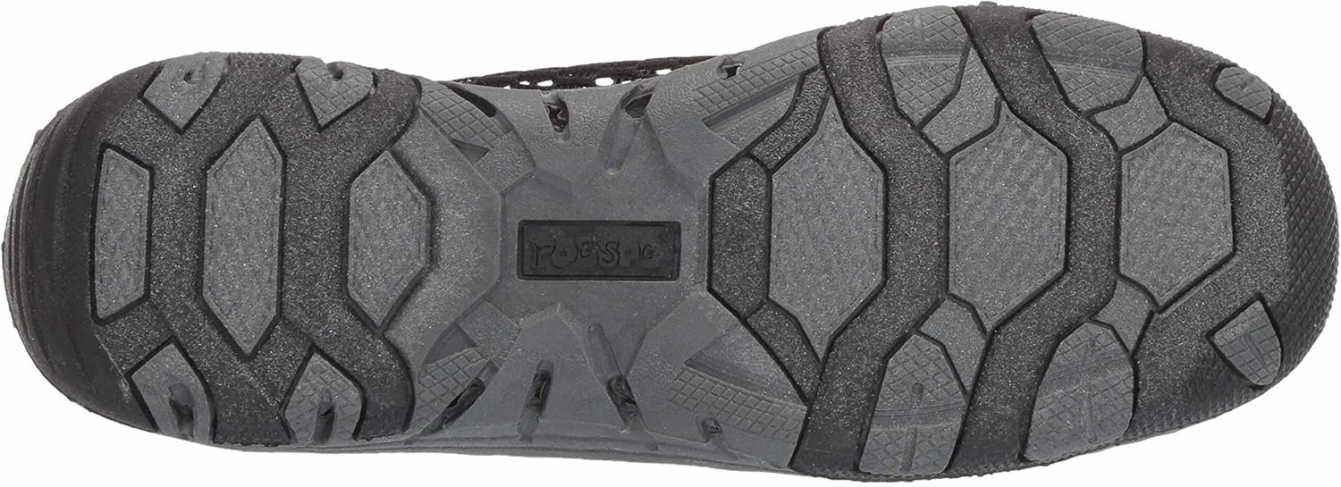 RocSoc Man's Water Sports Triple Lightweight Layer Mesh Shoes for Men - Easy On and Off, Neoprene Collar, Durable 2-Tone Non Skid Grippy Rubber Outsole