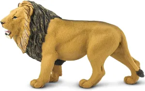 Safari Ltd. Lion Figurine - Detailed 9.5" Plastic Model Figure - Fun Educational Toy for Boys, Girls & Kids Ages 1 