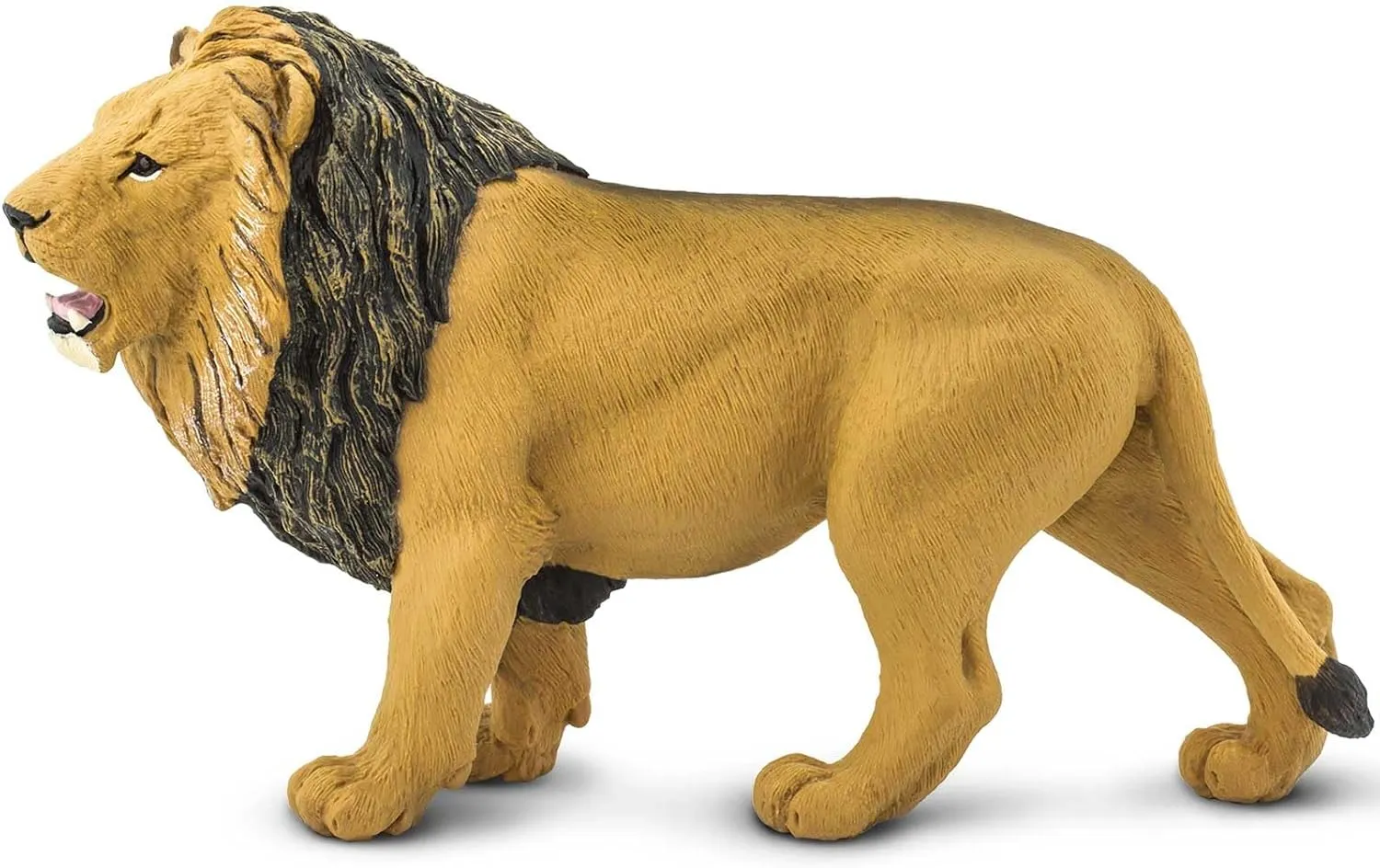 Safari Ltd. Lion Figurine - Detailed 9.5" Plastic Model Figure - Fun Educational Toy for Boys, Girls & Kids Ages 1 