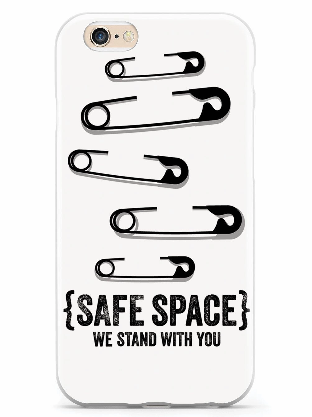 Safe Space - We Stand With You - White Case